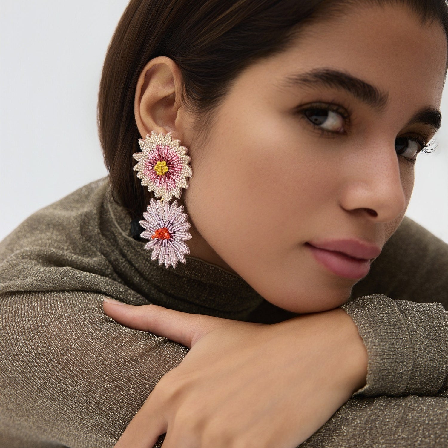 Emelina Flower Earrings