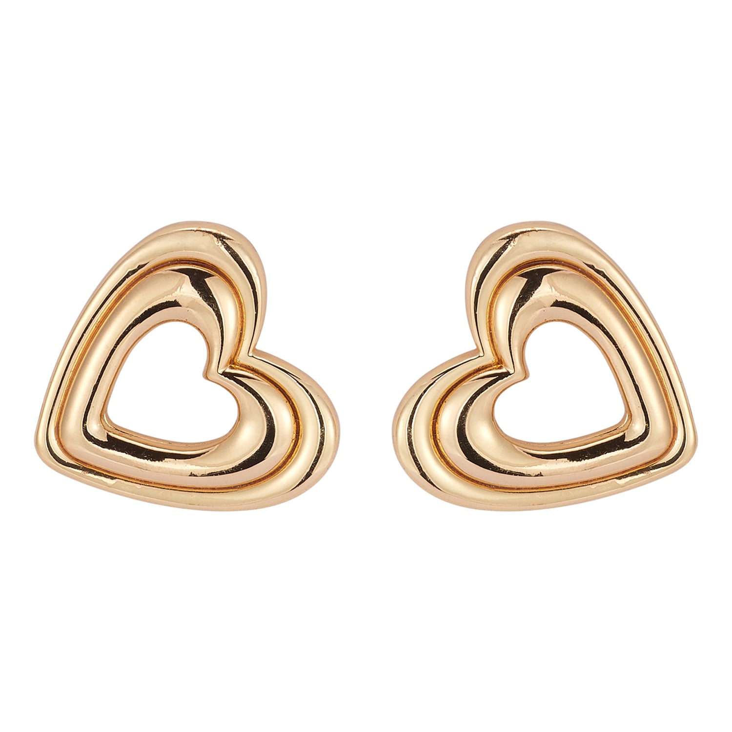 Melissa Heart Studs