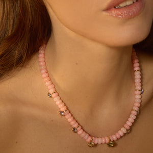 Amira Beaded & Crystal Necklace