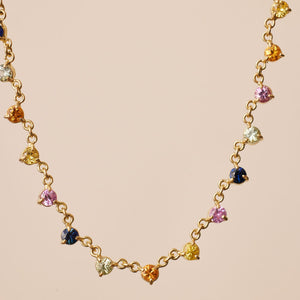 Mignonne Gavigan x Diamonds Direct Multi Stone Necklace