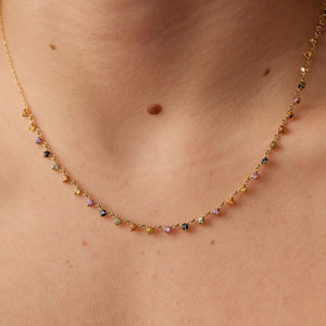 Mignonne Gavigan x Diamonds Direct Multi Stone Necklace