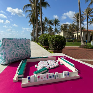 Oh My Mahjong Palm Beach Travel Set