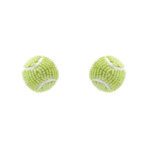Tennis Ball Stud Earrings
