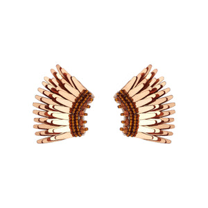 Micro Madeline Earrings Bronze