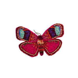 Monique Butterfly Brooch Pink