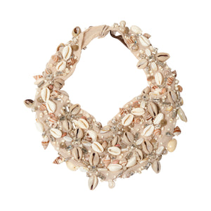 Campbell Mini Scarf Necklace Neutral