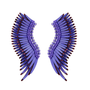 Midi Madeline Earrings Purple Melange