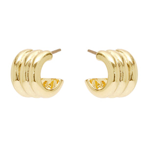 Pauline Hoops Gold
