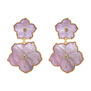 Lux Paloma Earrings Lilac