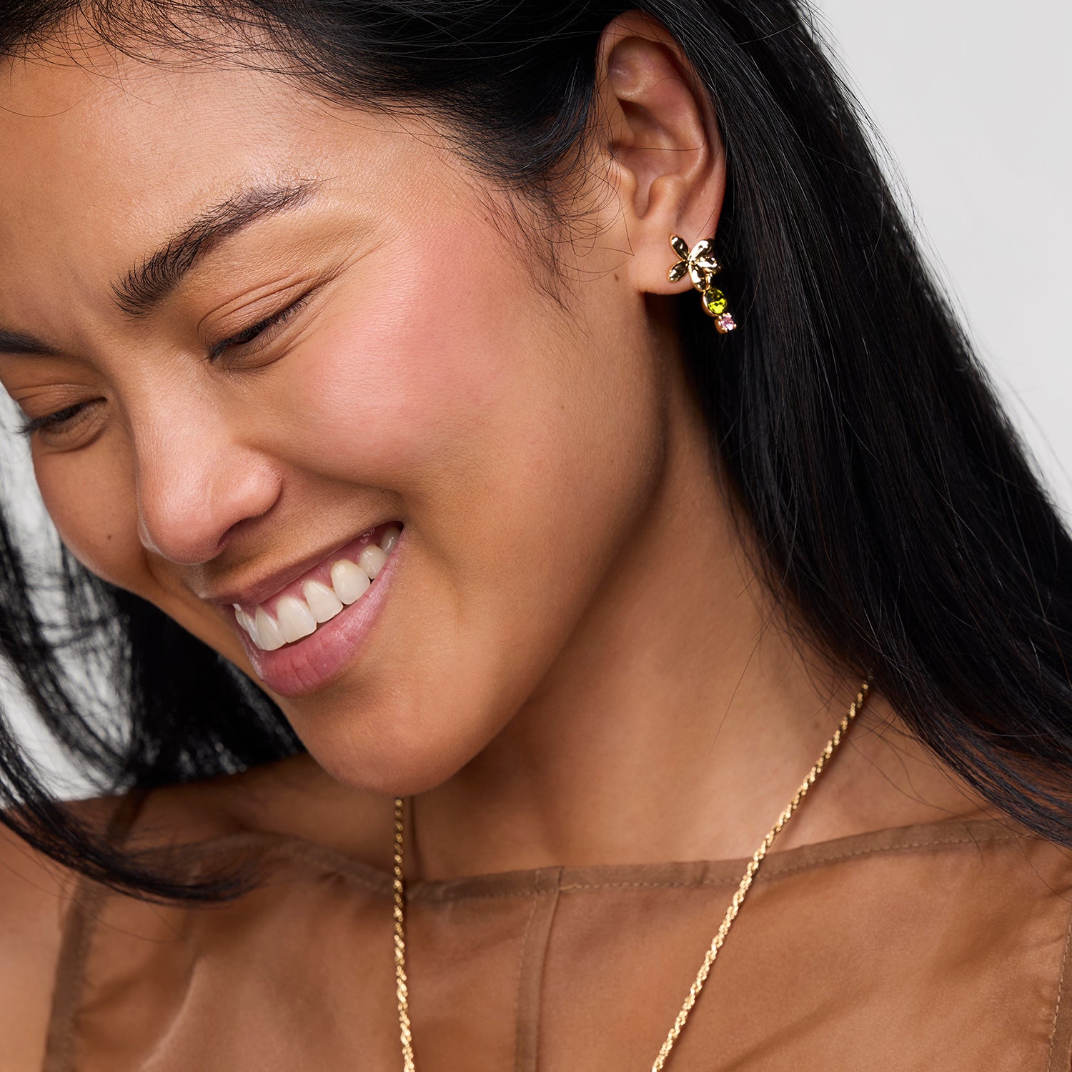 Model wearing Fabiana Studs