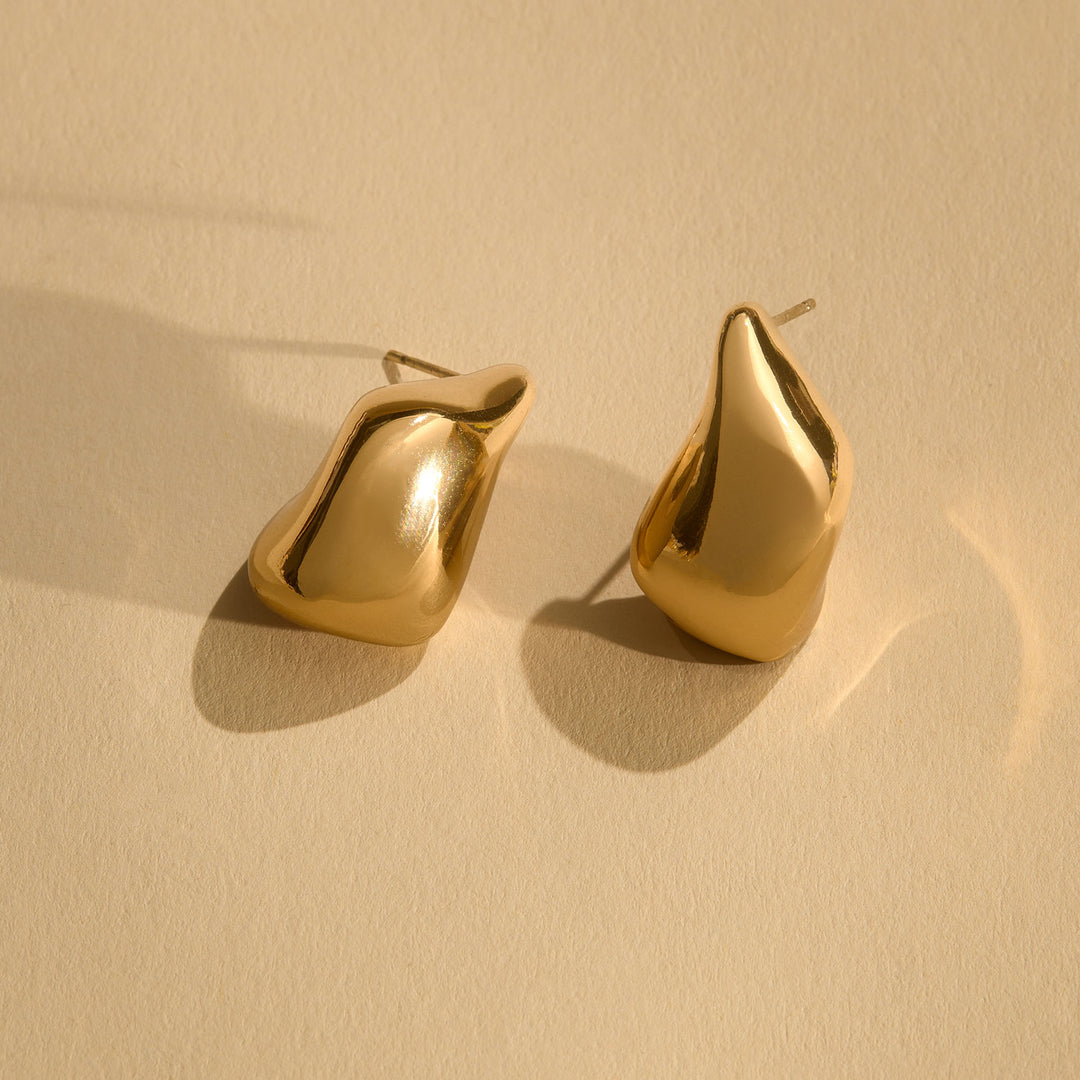 Gold Earrings and Stud Earrings - Mignonne Gavigan