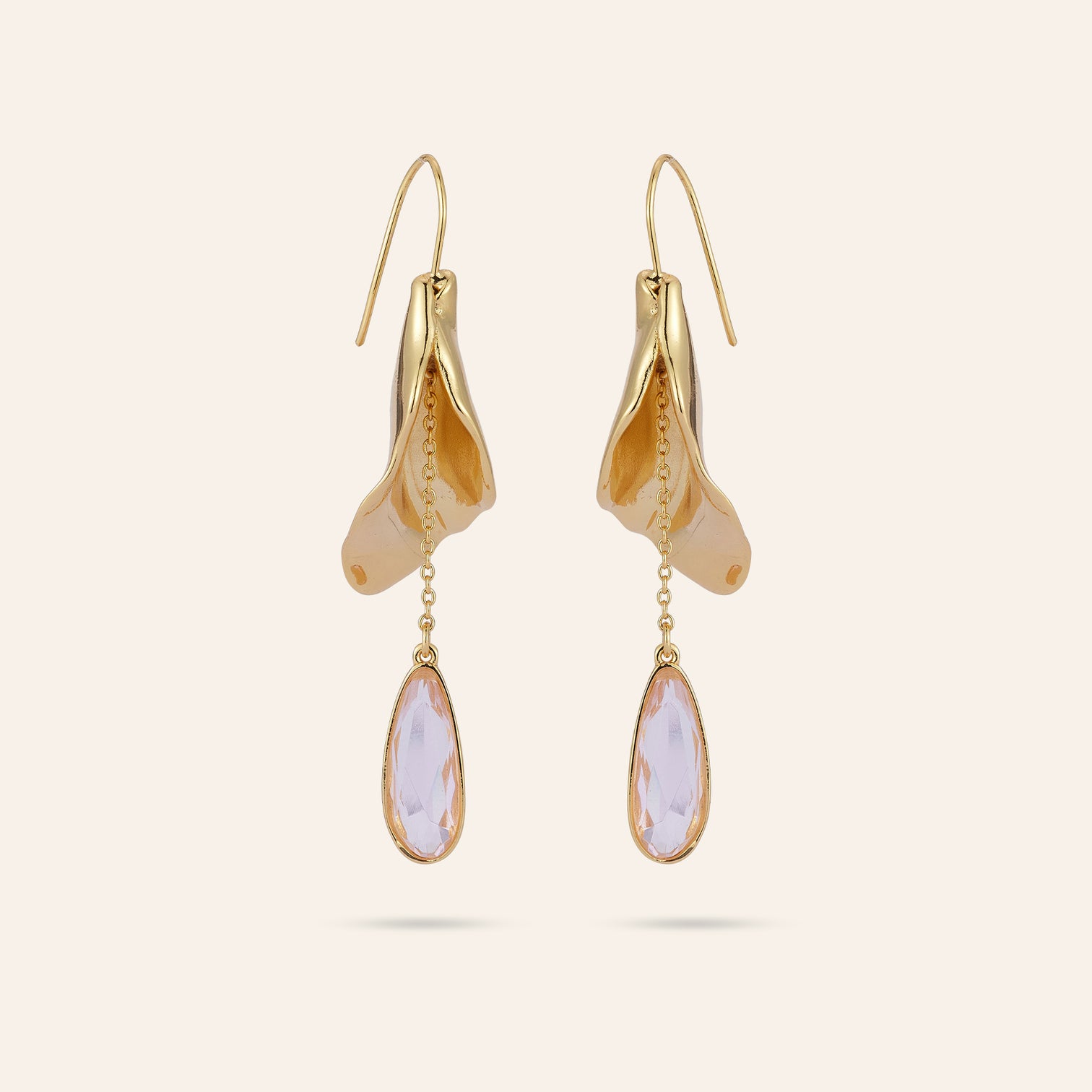Mignonne Gavigan Eros Luxe Earrings in Gold / Clear main image 0