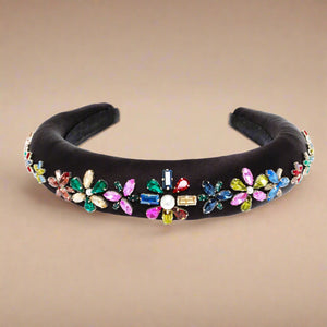 Roberta Headband Black Multi