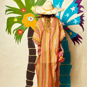 Beach Club Stripe Kaftan - Tela Mercantile