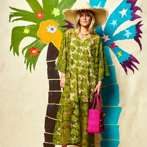 Palm Paradise Kaftan - Tela Mercantile