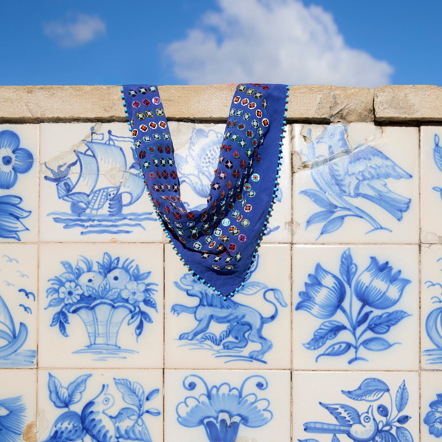 Mare Scarf Necklace
