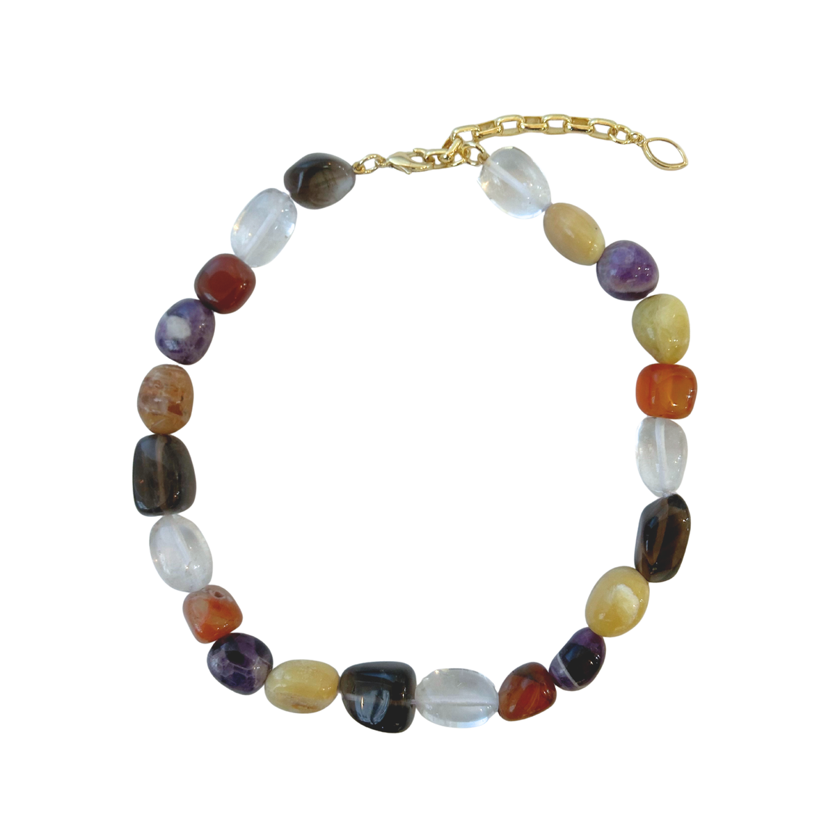 Multi Agate Necklace