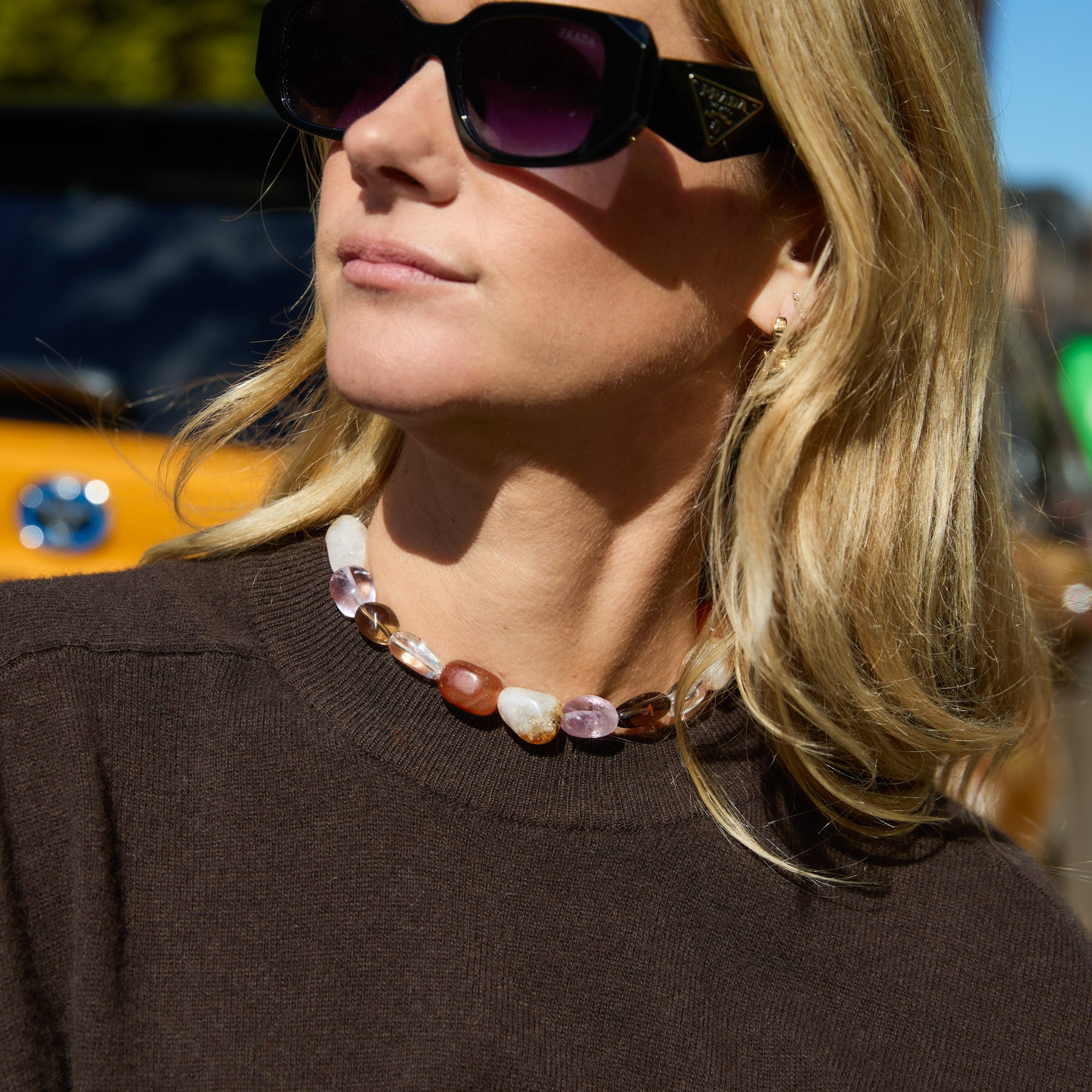 Multi Agate Necklace