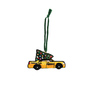 NYC Taxi Ornament Multi