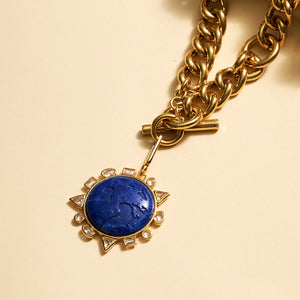 Odyssey Necklace Dark Blue