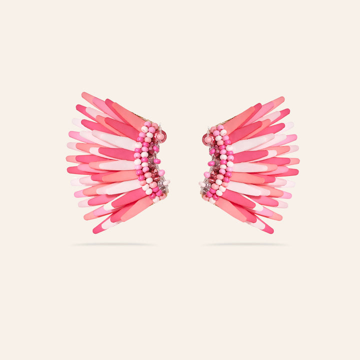 Madeline Handmade Studs - Pink main image 1
