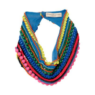 Samira Mini Scarf Necklace Multi