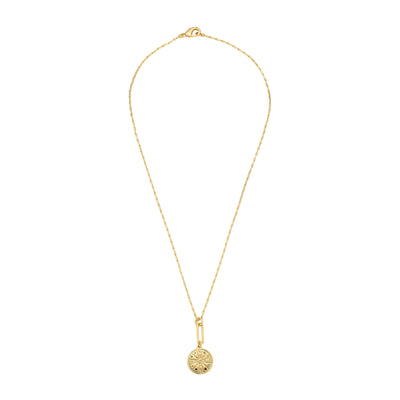 Gold Necklace with Pendant