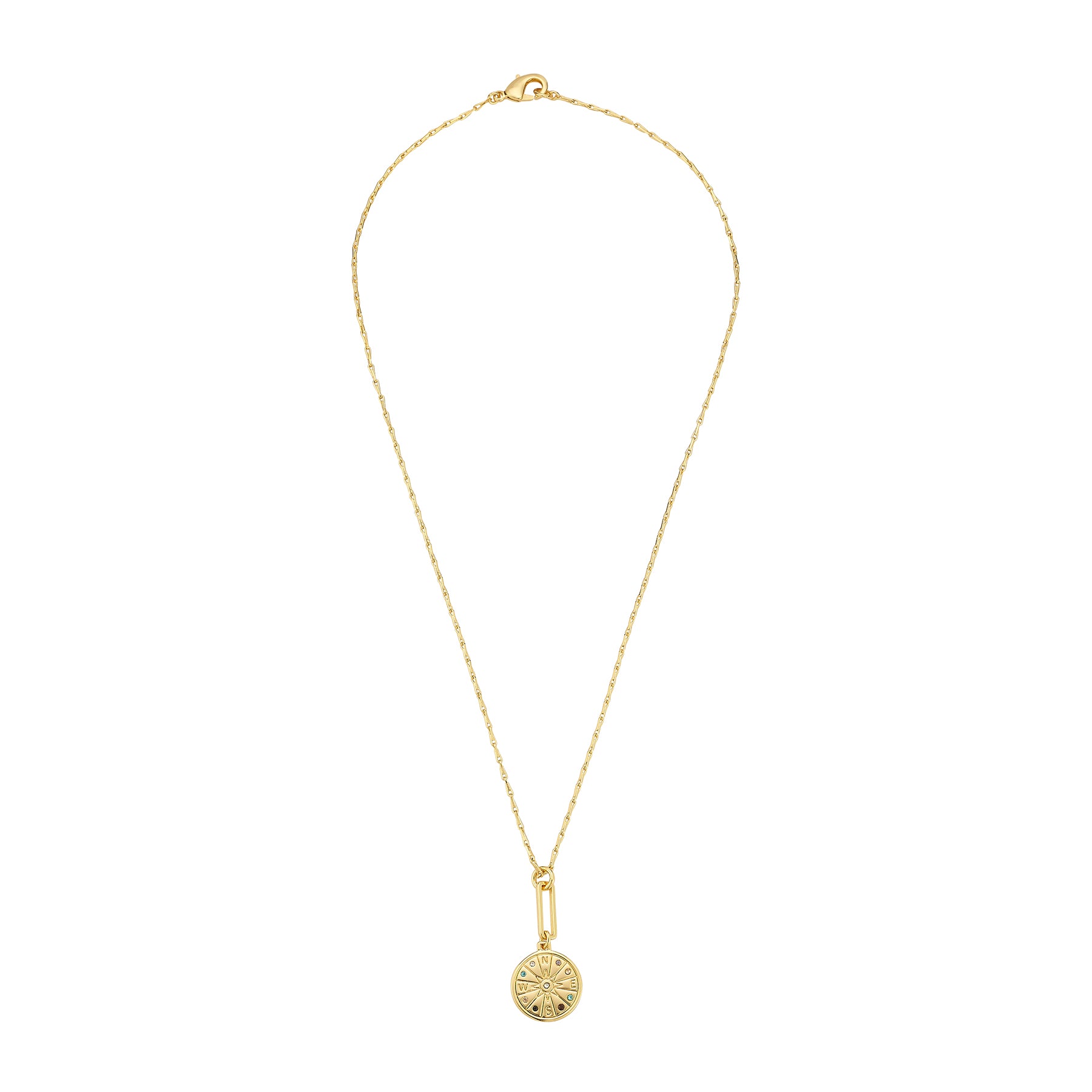 Gold Necklace with Pendant