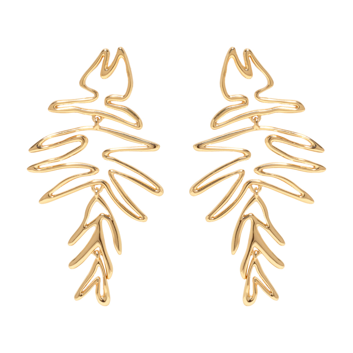 1 Pair Of Resort Style Enamel Flower Leaf Personality Fashion Casual  Earrings | SHEIN