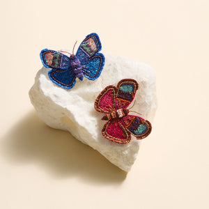 Monique Butterfly Hairclip Blues