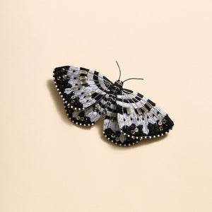 Estelle Hairclip Black White