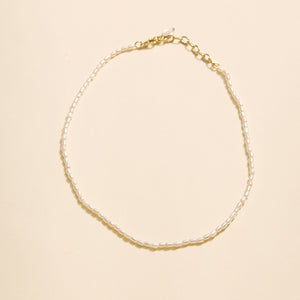 Betty Pearl Necklace White Gold