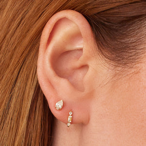 Diamond Teardrop Earrings