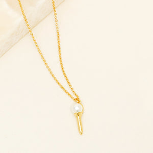 Tee Necklace Gold