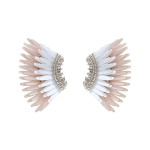 Mignonne-Gavigan-Mini Madeline Earrings White Ivory