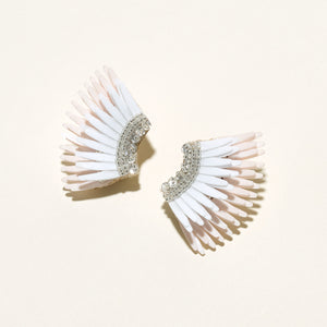 Mignonne-Gavigan-Mini Madeline Earrings White Ivory