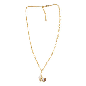 Cinzia Shell Necklace Gold