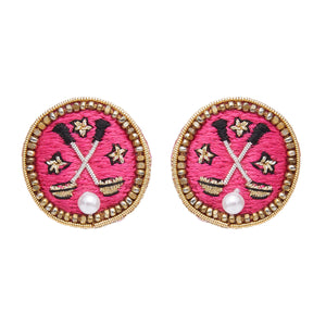 First Tee Studs Pink