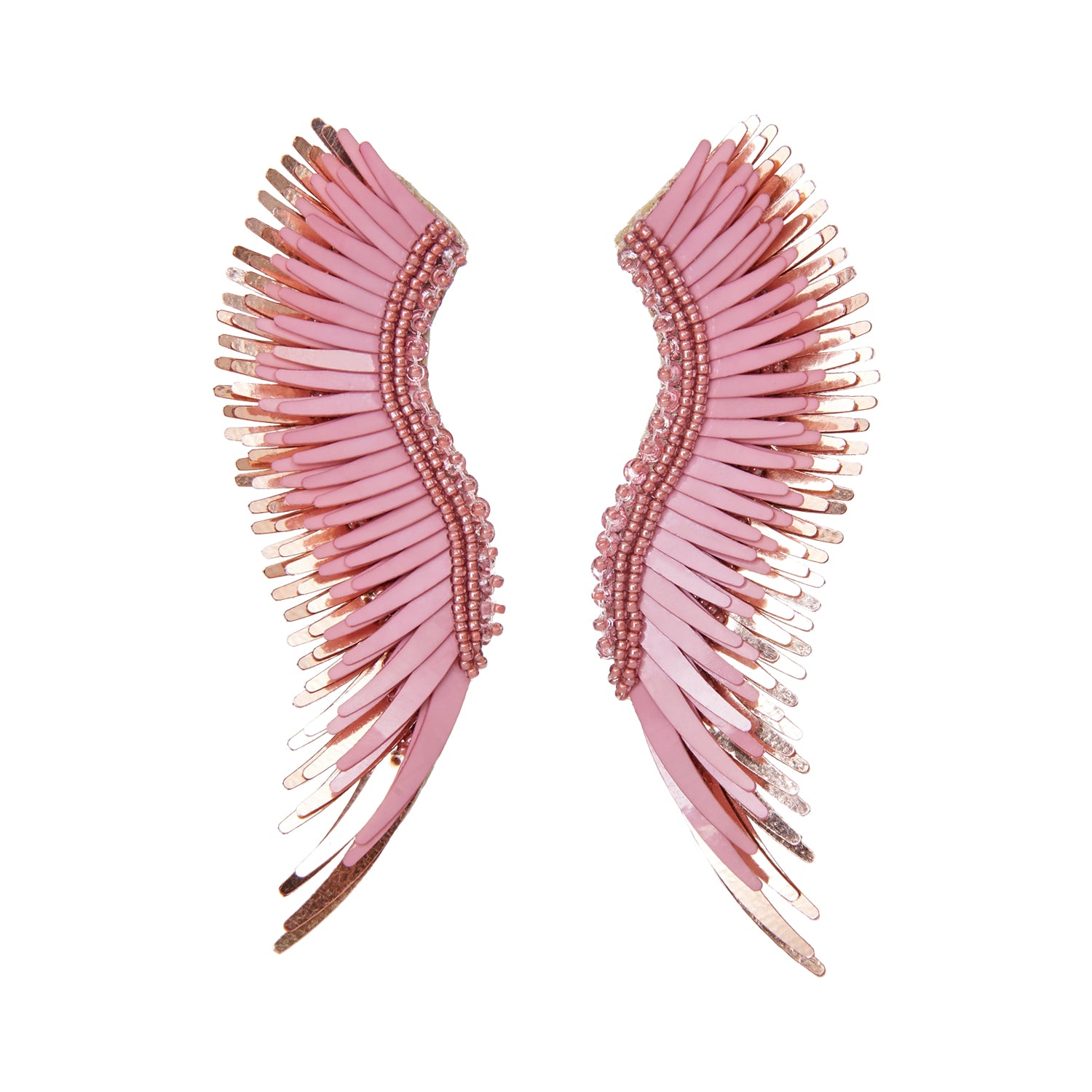 Mignonne Gavigan Madeline Earrings Blush Rose Gold