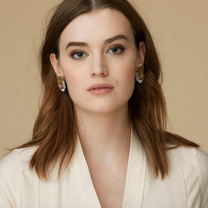 Mignonne gavigan leopard earrings Clearance