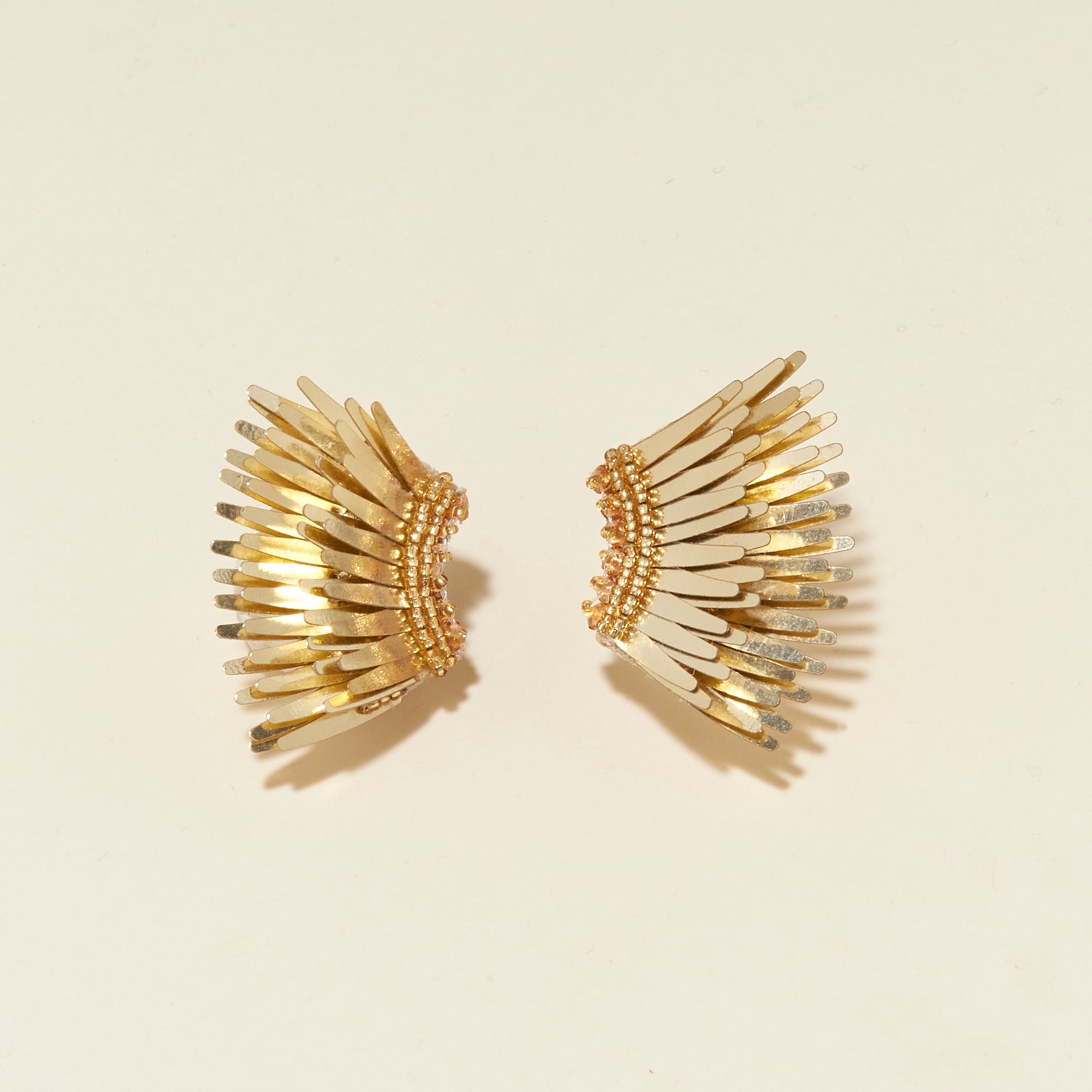 Mignonne Gavigan Lux Mini Madeline Earrings - Raspberry main image 1