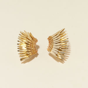 Mignonne Gavigan Metallic Mini Madeline Earrings Gold