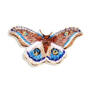 Sphinx Moth Brooch