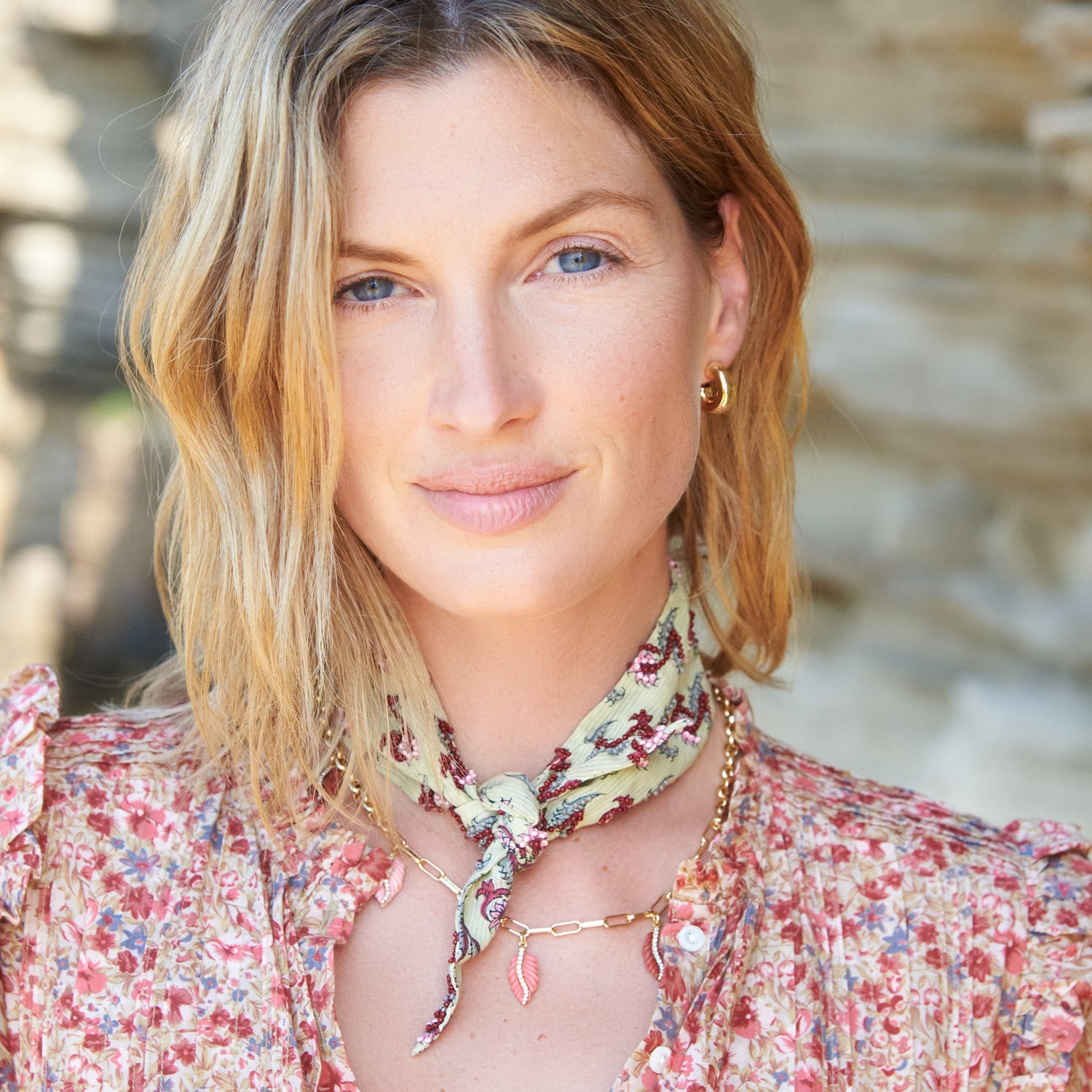Gabriela Stud in Gold by Mignonne Gavigan