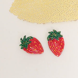 Strawberry Studs Red