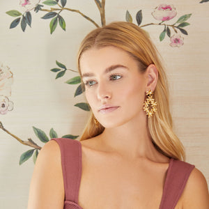 Elena Lux Earrings Gold